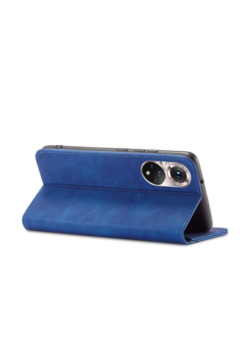 Suitable For Huawei Solid Color Magnetic Flip Cover - Image 2