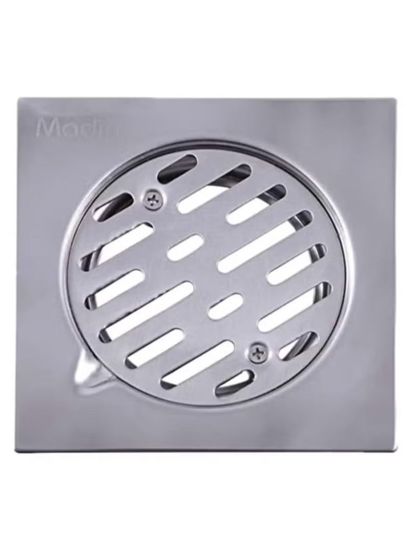 مدينة مصرف أرضي من الإستانلس ستيل فضي - Image 2