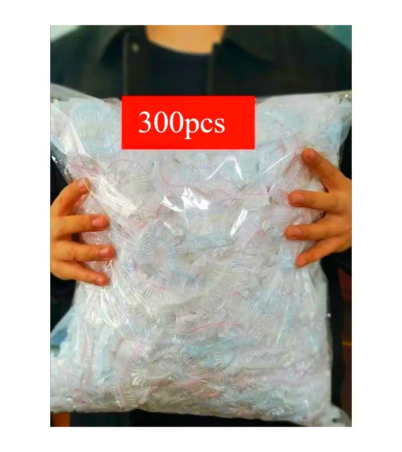 300pcs Heavy Duty Food Grade Cling Film Rolls Blue Leak Proof Dust Proof Stretch Wrap - Image 4