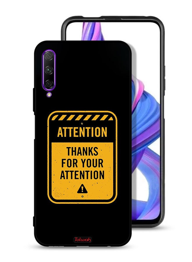 Tolwak Huawei Y9s Protective Case Cover Thanks For Attention - Image 1