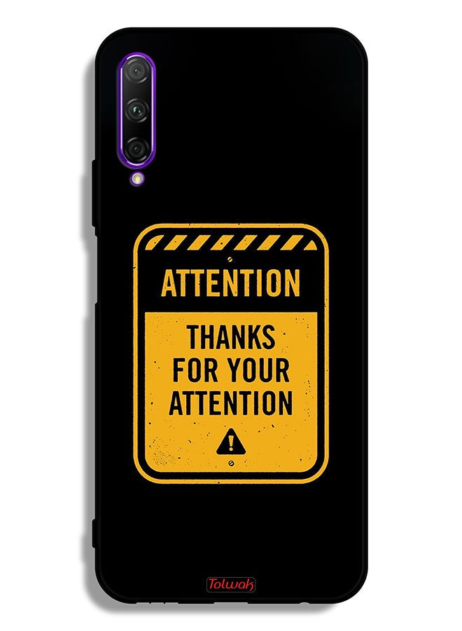 Tolwak Huawei Y9s Protective Case Cover Thanks For Attention - Image 2