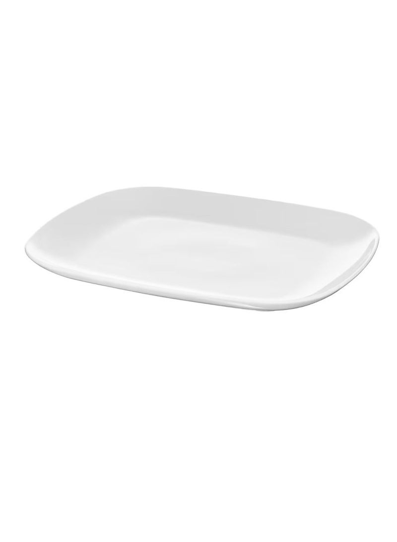 Plate white 31x26 cm - Image 3