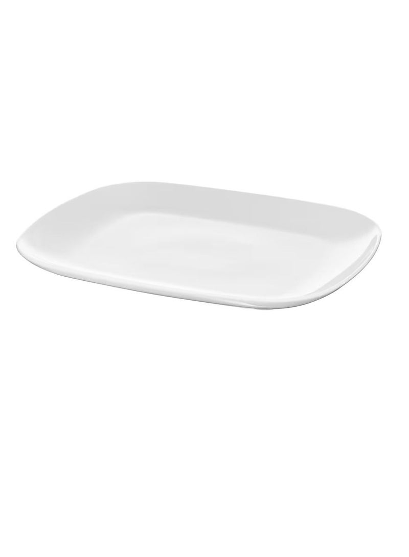 Plate white 31x26 cm - Image 2