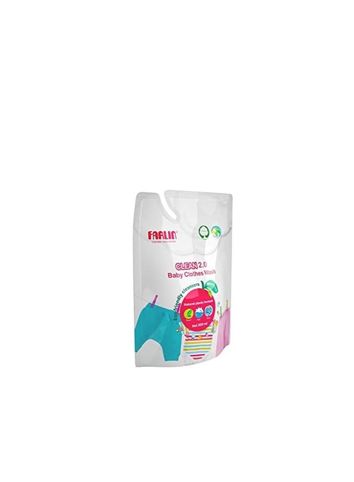 FARLIN Clean 2.0 Baby Cloth Wash Detergent With Hypoallergenic, Free From Eczema, and Fluorescence - CB-10005 - Image 3