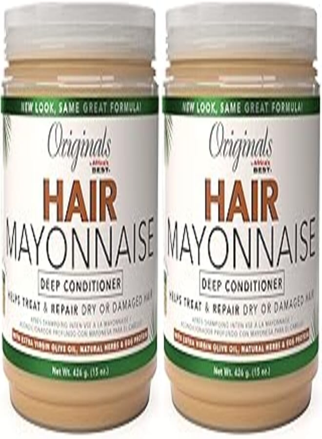 Africa's Best Best orig hair mayonnaise 521 ml, pack of 2