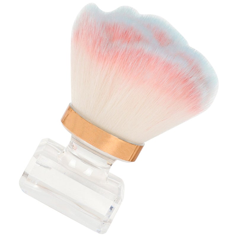 2pcs Powder Brush Travel Foundation Brush Portable Blush Brush Makeup Brush Nail Dust Brush - Image 4