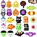 OCHIDO 24 Pcs Halloween Squishy Toys Halloween Party Favors Mochi Squishy Toys Halloween Goodie Bag Fillers Gifts for Kids Trick Or Treat Bags Bulk School Classroom Prizes - Image 3