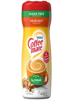 Nestle Coffee mate Sugar Free Powder Creamer, Hazelnut, 10.2 Ounce