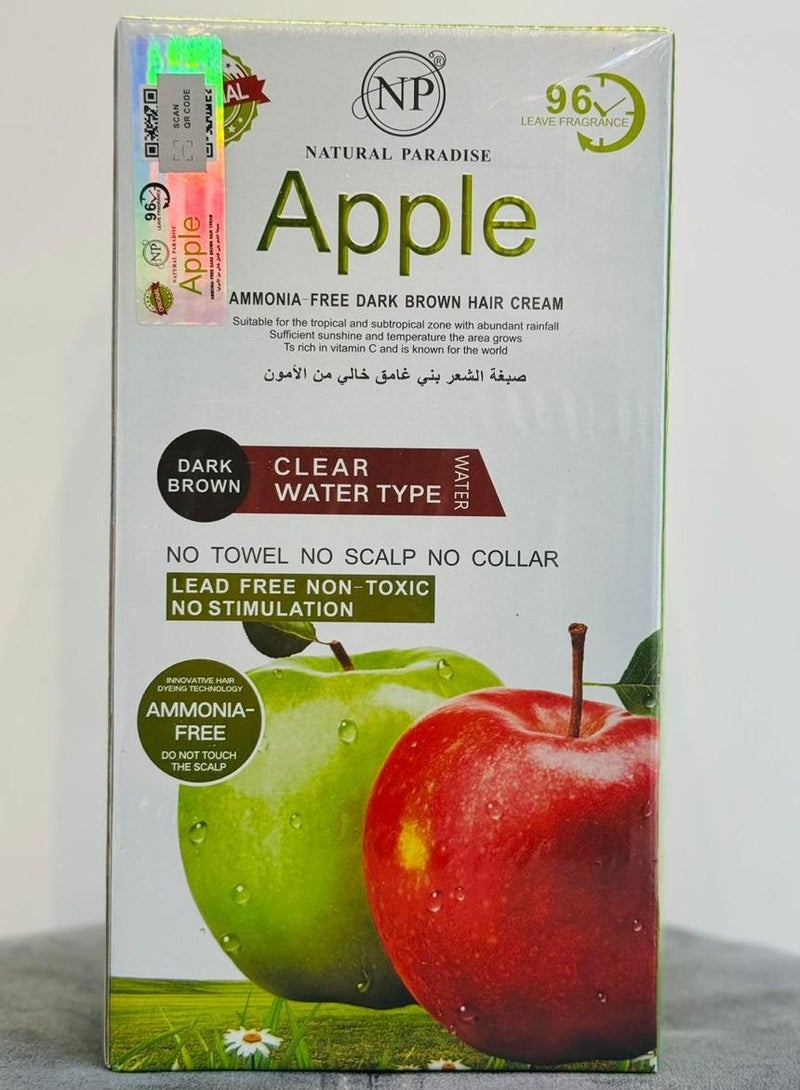 Natural Paradise Natural Paradise Apple 96 Dark Brown Cream 500ML + 500ML - Image 2