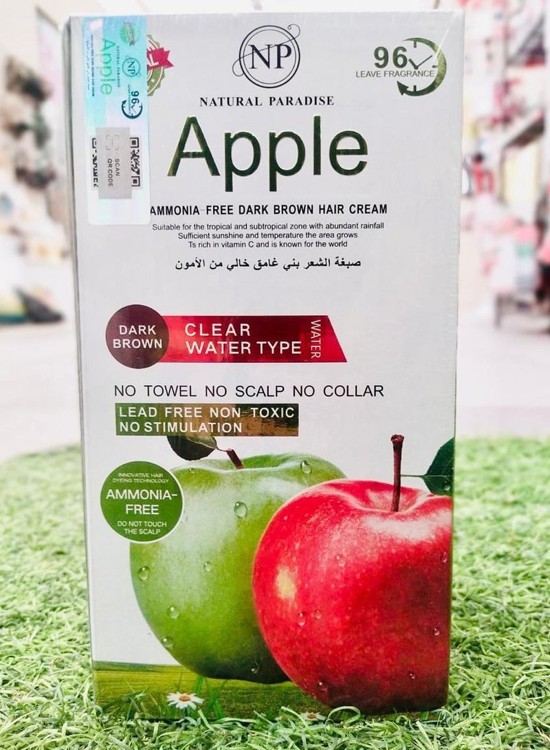 Natural Paradise Natural Paradise Apple 96 Dark Brown Cream 500ML + 500ML - Image 3