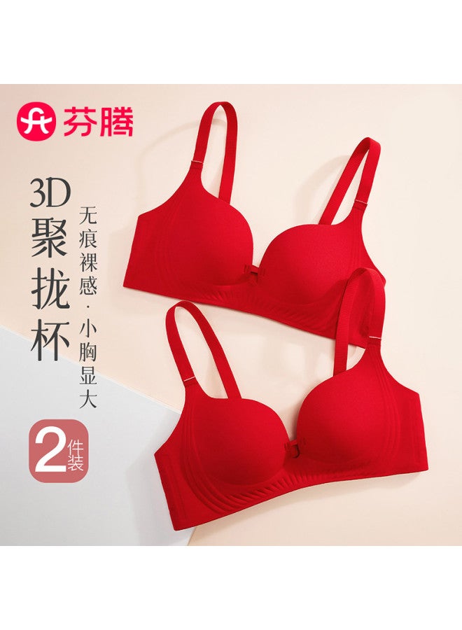 Fenton seamless Lift & Shape Wireless Bra - Enhanced Support For Uneven Bust, Side Smoothing & Ultra-stretch Comfort - Image 2