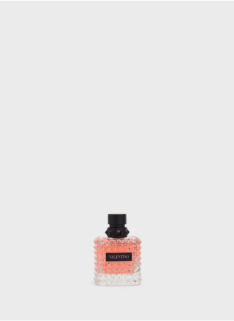 فالانتينو Born in Roma Donna Gift Set - EDP 100ml, EDP 15ml (Travel Size) & Body Lotion 50ml, Savings 34%