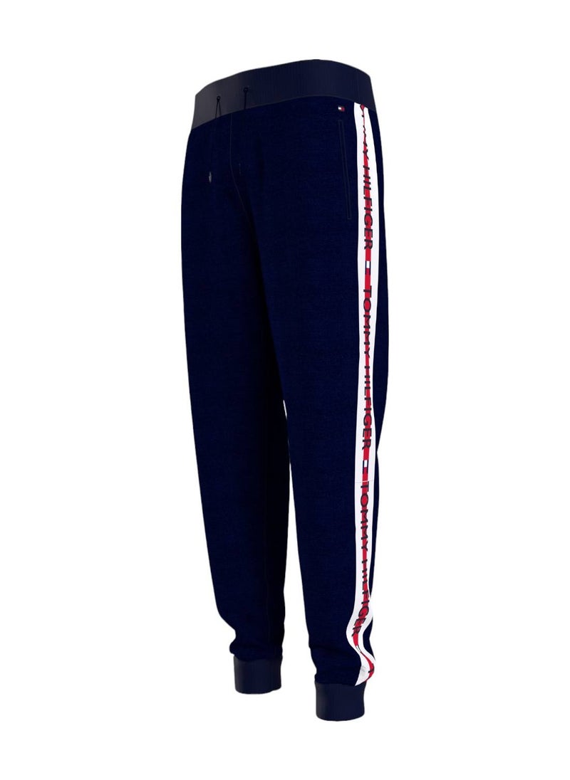 TOMMY HILFIGER Men's Lounge Track Pants - Modal, Blue  - Image 1