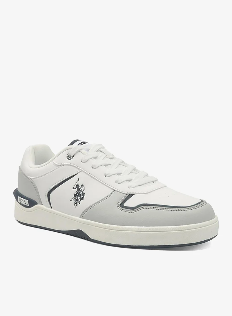 U.S. POLO ASSN. Man Shaq White Sport Sneaker