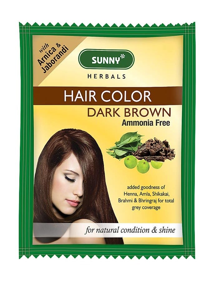 صني الصحة واللياقة البدنية لون الشعر بني غامق - عبوة من 4 قطع (20 جم)