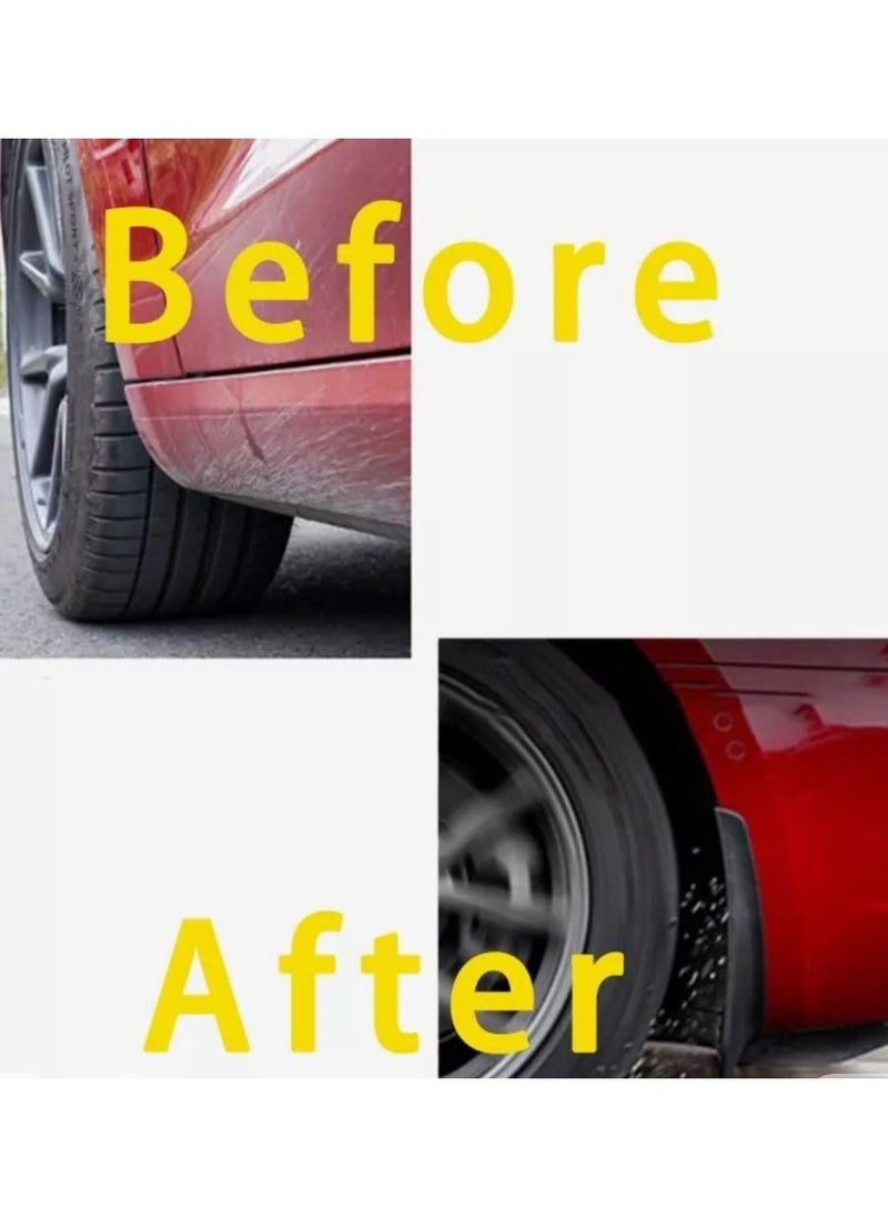 Generic - Testech Tesla 4 PCS Mud flaps Mud Flaps Splash Guards Mudguard Front and Rear Wheel Fender For Tesla Model 3 and Y 2022 2023 Car Exterior Accessories - Image 1