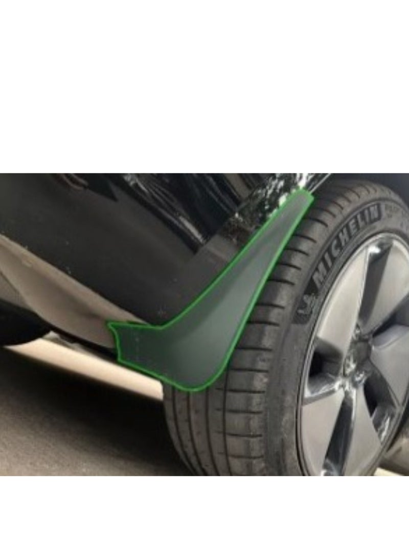 Generic - Testech Tesla 4 PCS Mud flaps Mud Flaps Splash Guards Mudguard Front and Rear Wheel Fender For Tesla Model 3 and Y 2022 2023 Car Exterior Accessories - Image 1