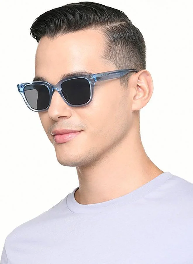 John Jacobs Transparent Brown Full Rim John Jacobs JJ Tints JJ S17336-C2 Polarized Sunglasses