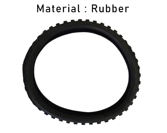 B.K.Jagan and Co B K Jagan CO Grass Cutting Machine Rubber WheelSet of 2  - Image 2