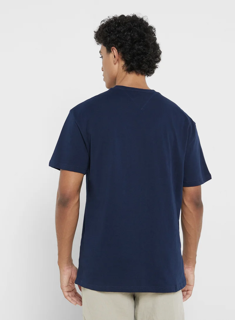 TOMMY JEANS Graphic Crew Neck T-Shirt