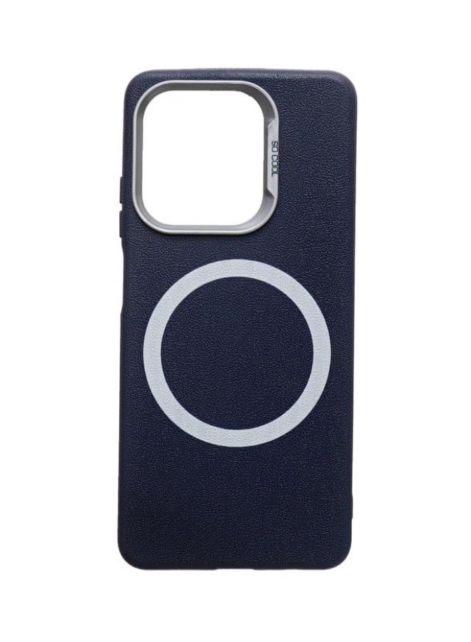 Plastic Back Cover For Oppo A3 /A3x, Navy - Image 4