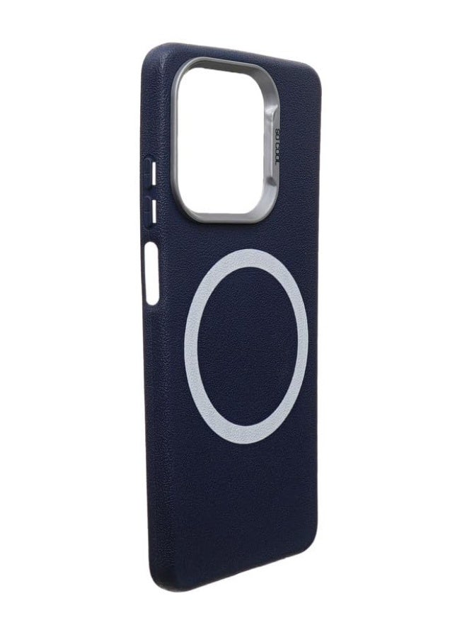 Plastic Back Cover For Oppo A3 /A3x, Navy - Image 3