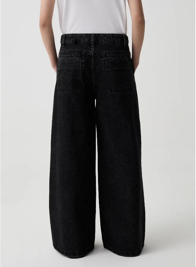 Ovs Wide-leg cargo jeans