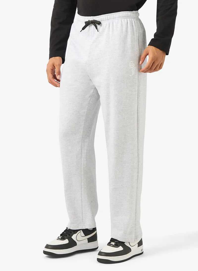 Text Design Oversized Joggers