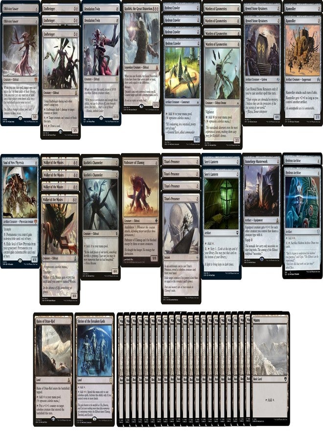 Elite Colorless Eldrazi Deck - Modern Legal - Custom Built - Magic The Gathering - MTG - 60 Card