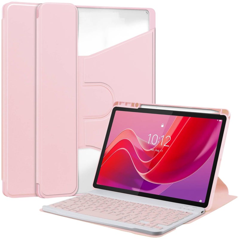 DGG حافظة آيباد متوافقة مع عدة موديلات آيباد باللون وردي باللون الوردي iPad - Image 1