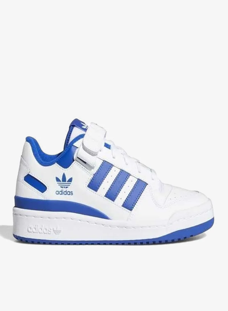 اديداس اوريجينالز فورم لو آر تي بيزيكس أبيض أوريجينالز للجنسين