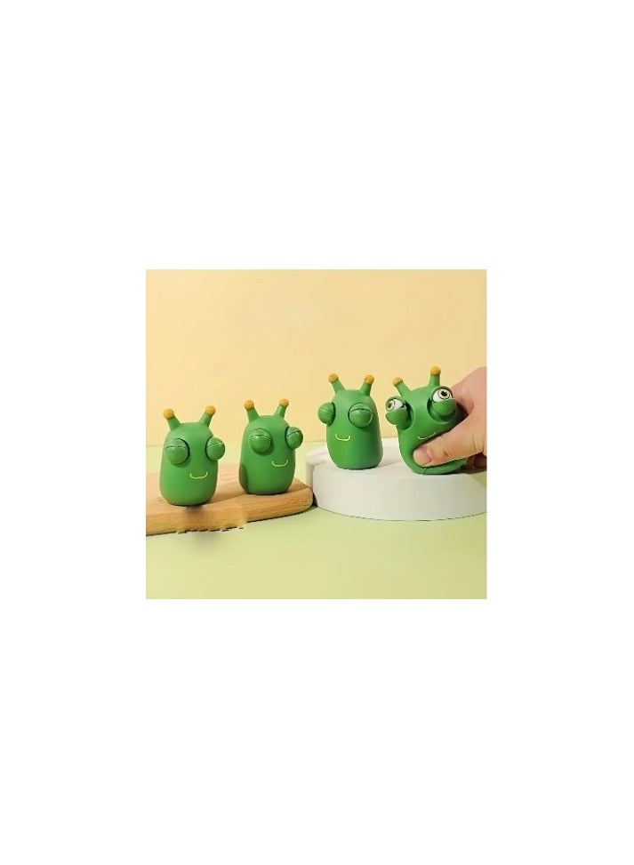 5 Pcs Cute Caterpillars Designed Squishy Toy Gift - Image 4