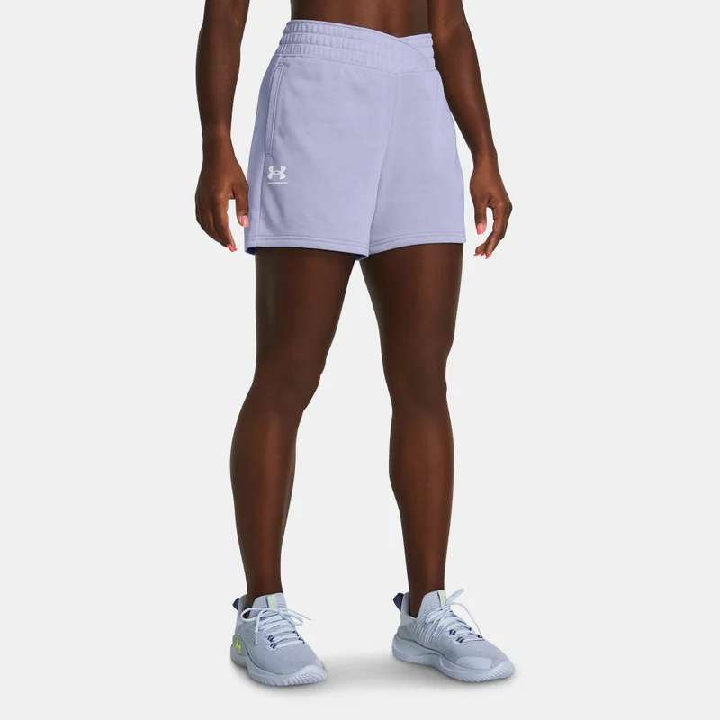اندر ارمر Women's Rival Terry Shorts