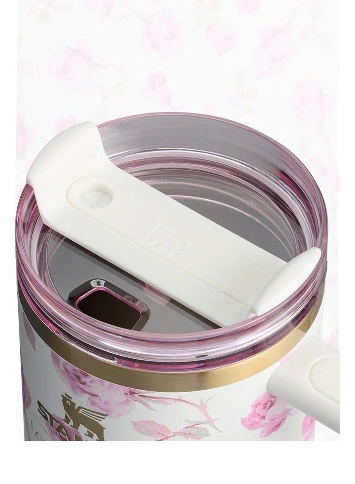 Stanley Quencher H2.0 FlowState Stainless Steel Vacuum Insulated Tumbler with Lid and Straw for Water, lced Tea or Coffee, Smoothie and More, 40 oz - Image 3