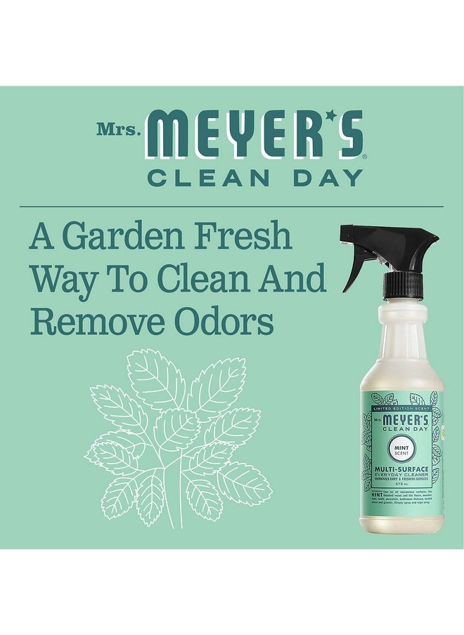 Mrs. Meyer's Clean Day MRS. MEYER'S CLEAN DAY All-Purpose Cleaner Spray, Limited Edition Mint, 16 fl. oz - Pack of 3  - Image 4