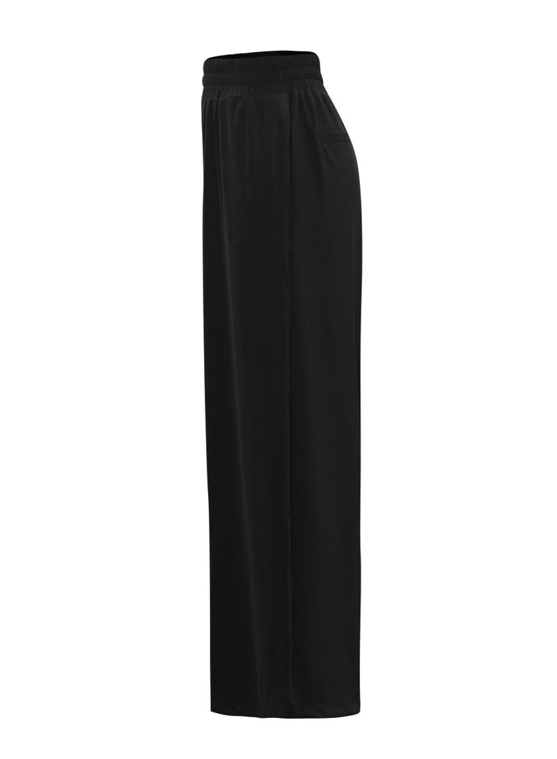 KnoWear Fashion Trouser-Soft touch Wide Leg High Waist  - Image 4