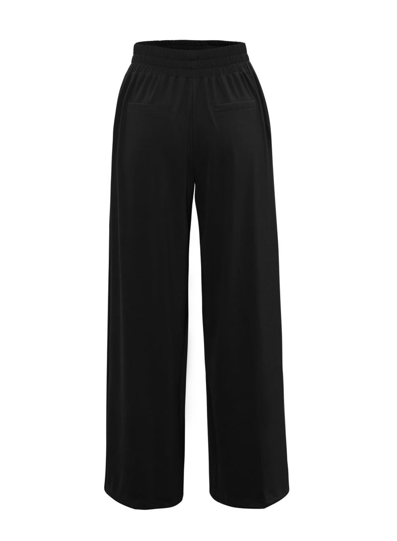 KnoWear Fashion Trouser-Soft touch Wide Leg High Waist  - Image 5