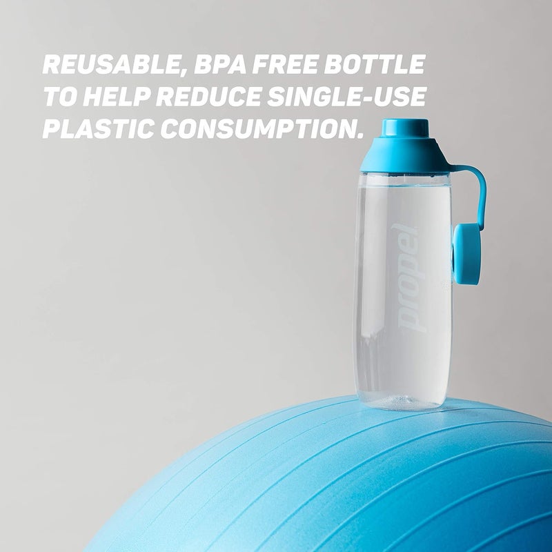 Propel 20oz Reusable Bottle BPA Free Impact Resistant OnTheGo Strap Dishwasher Safe - Image 4