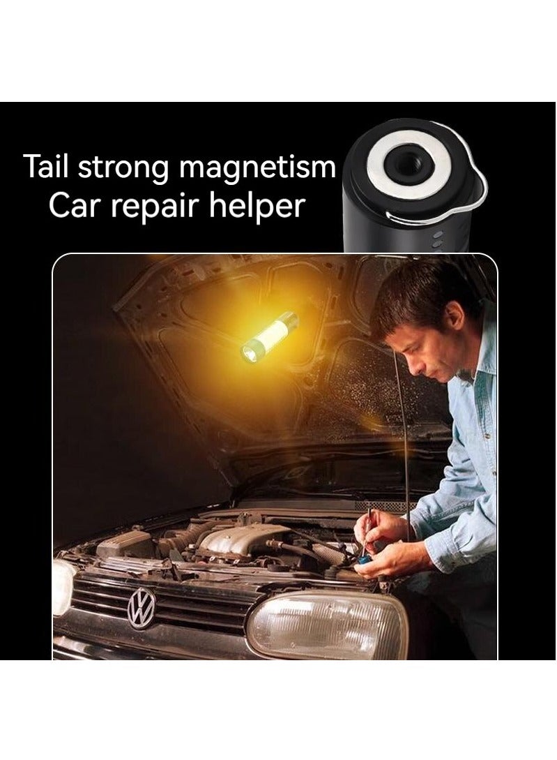 Tripod Camping Lantern, Portable LED Flashlight, USB Rechargeable 6 Mode Torch Light, Outdoor/Fishing/Hiking/Camping Tent Hanging Lamp - Image 3