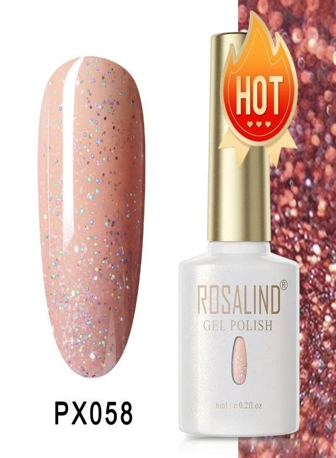 ROSALIND UV Gel Polish Soak Off 6ML from BELLE GAGA™ Pure Color Nail Gel Bright For Nail Art Design Need LED/UV Lamp to Cure (PX58) - Image 3