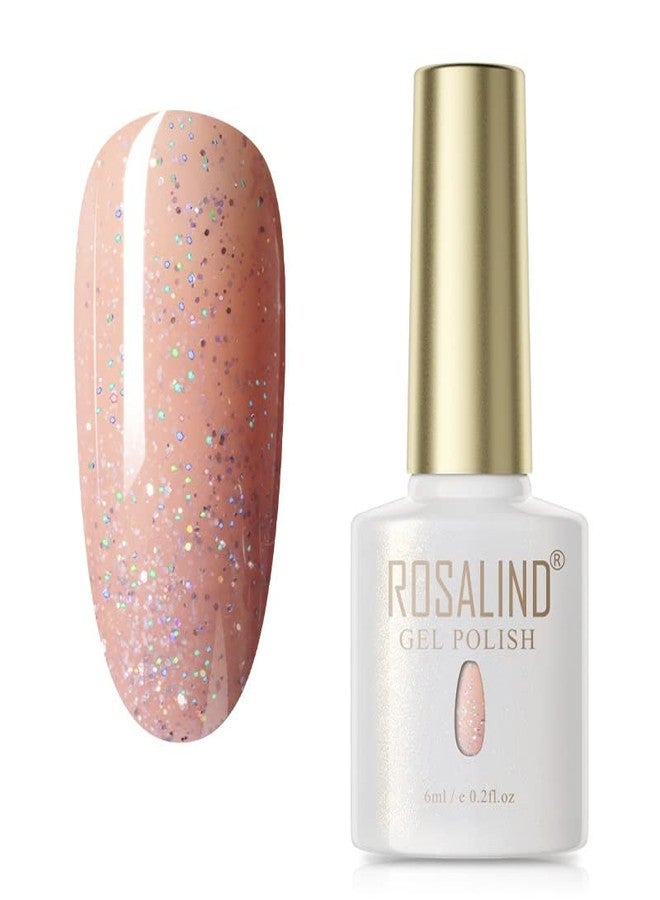 ROSALIND UV Gel Polish Soak Off 6ML from BELLE GAGA™ Pure Color Nail Gel Bright For Nail Art Design Need LED/UV Lamp to Cure (PX58) - Image 1