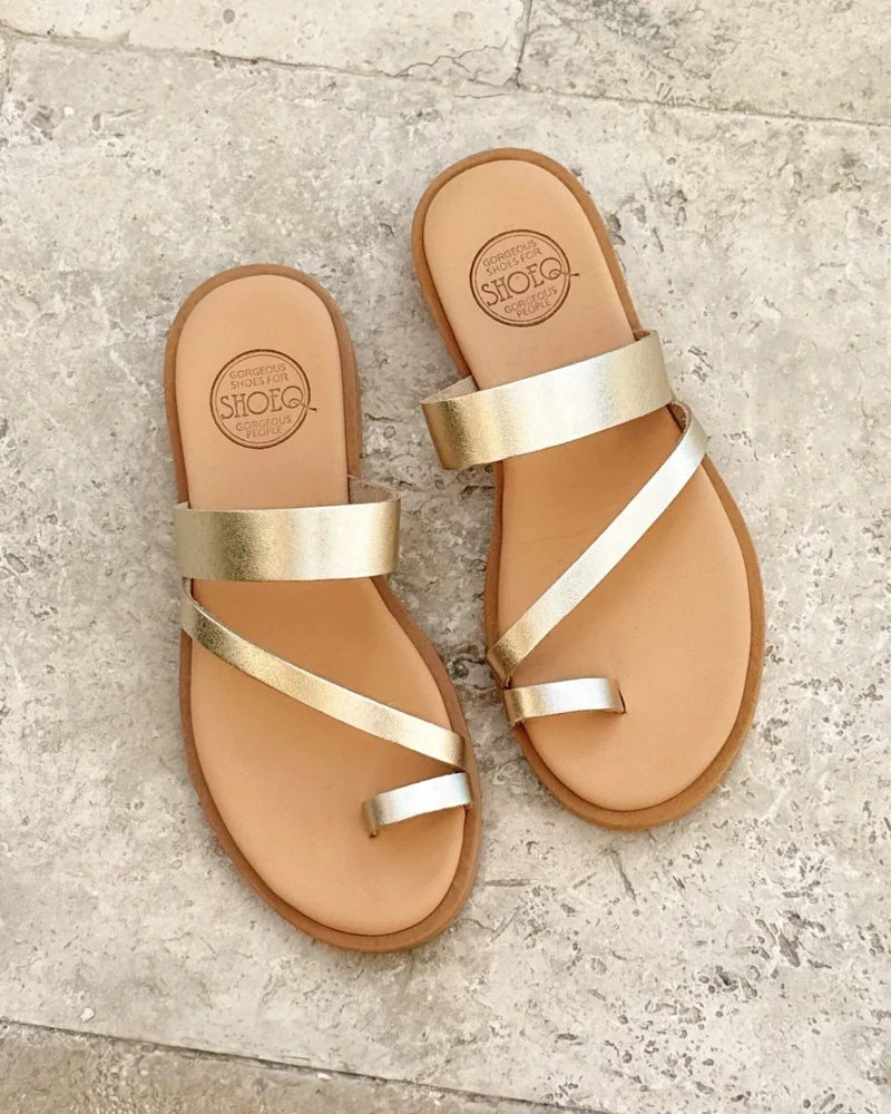 Shoeq Champagne Athena Luxe for Women | Best Price UAE