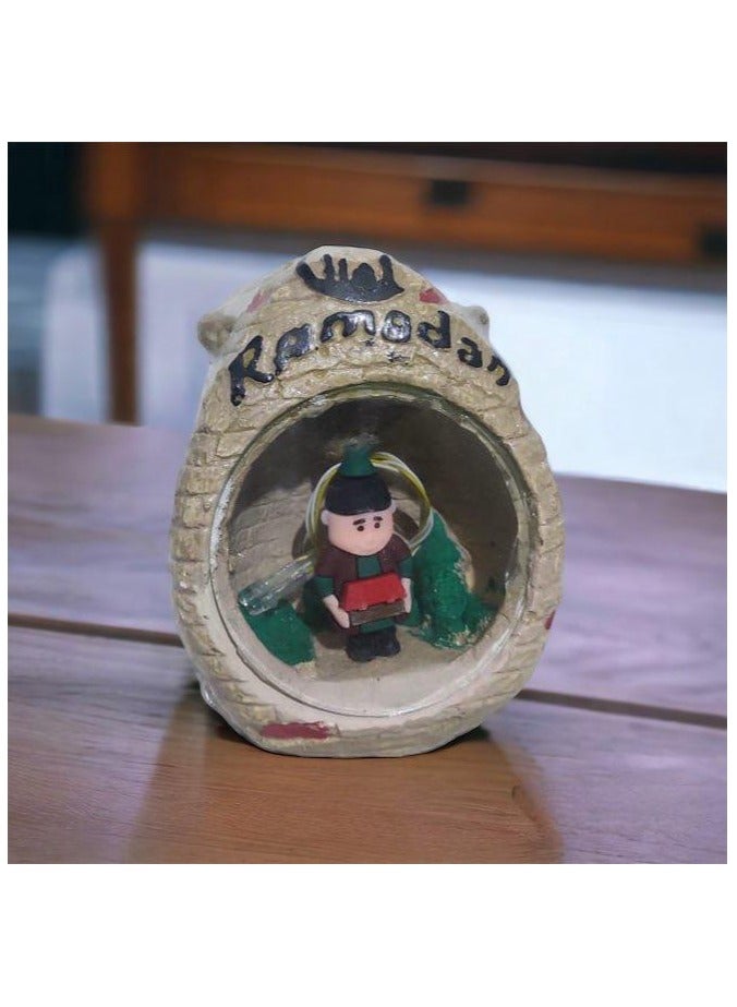 كوخ على شكل فانوس رمضان شخصية فنانيس - قد يختلف التصميم. - Image 2