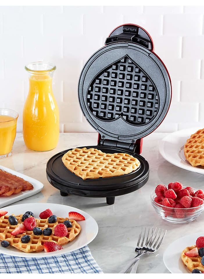 Mini Heart-Shaped Waffle Maker  - Image 1