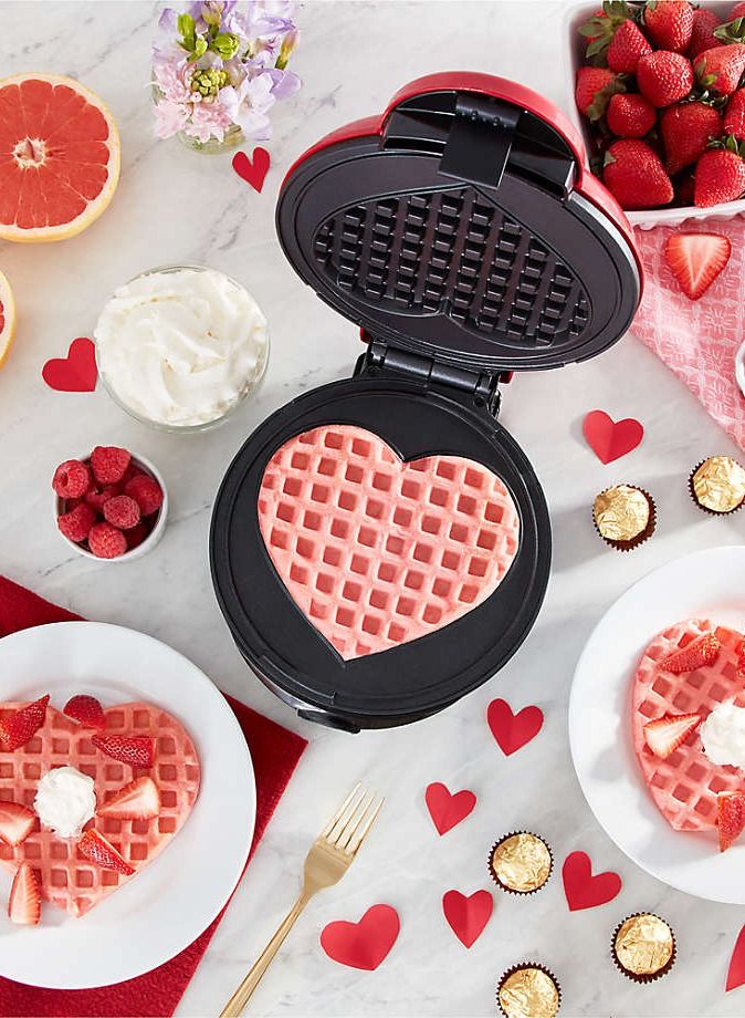Mini Heart-Shaped Waffle Maker  - Image 2