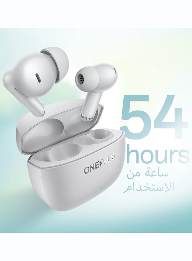 ون بلس سماعات OnePlus Nord Buds 4 Pro اللاسلكية، سماعات TWS مع سائق ديناميكي 12 مم، صوت عالي الدقة LHDC 5.0، بلوتوث 6.0، 54 ساعة من وقت التشغيل، مقاومة للماء IP55، رمادي مشع - Image 5