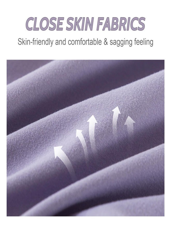 Decroom Lightweight King Comforter Set with 2 Pillow Sham - 3 Pieces Set - Quilted Down Alternative Comforter/Duvet Insert for All Season - Lavender - King Size - Image 5