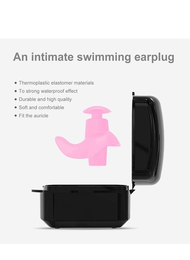 Muyixin Kids Swimming Ear Plugs, 3 Pairs Professional Waterproof Reusable Silicone Earplugs Swimming Earplugs for Swimming Surfing Snorkeling Showering for 5-14 Years Old Childrens  - Image 4