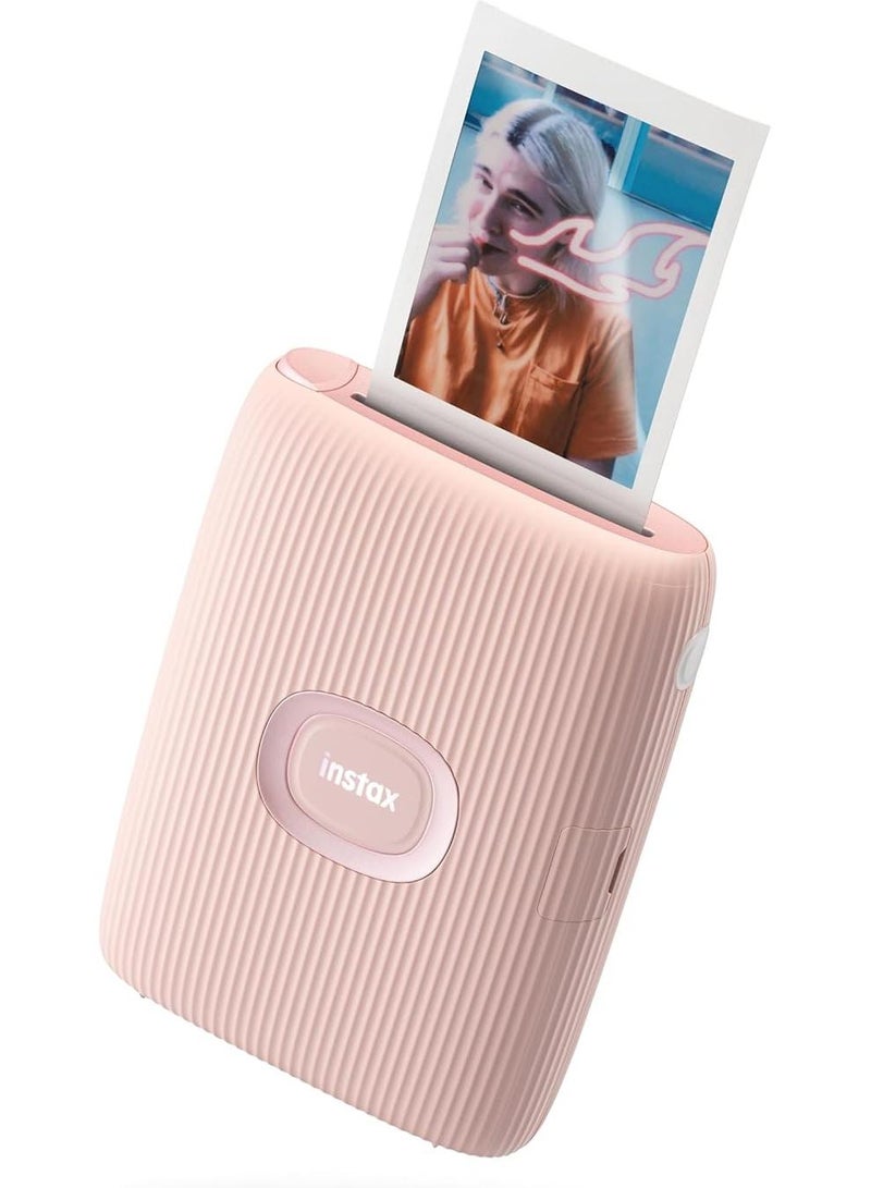 FUJIFILM Instax Mini Link 2 Smartphone Printer Soft Pink - Image 1