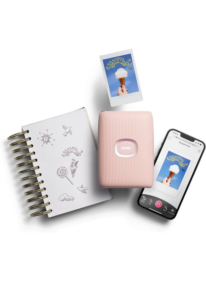 FUJIFILM Instax Mini Link 2 Smartphone Printer Soft Pink - Image 4